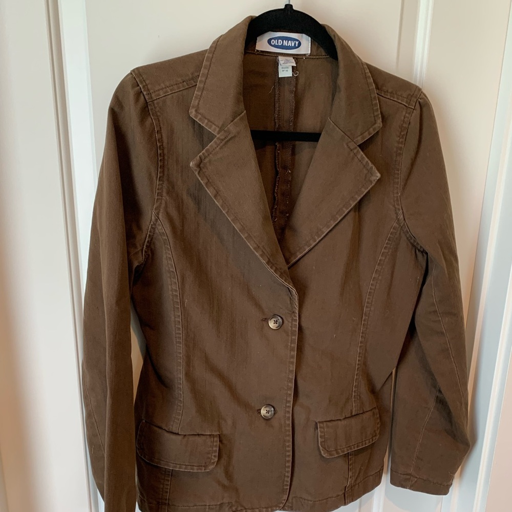 Old Navy brown fall blazer!